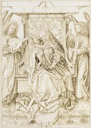 Madonna mit musizierenden Engeln