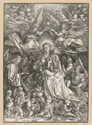 Maria als Königin der Engel