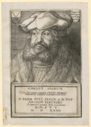 Porträt von Friedrich dem Weisen, Kurfürst von Sachsen
