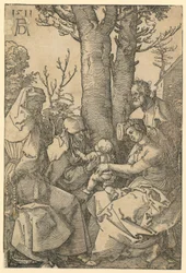 Porträt von Kardinal Albrecht von Brandenburg