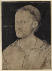 Porträt von Hans Burgkmair, 1518