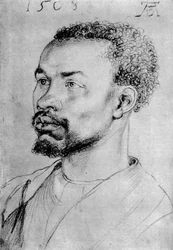 Porträt einer Schwarzen Person, 1508, 1936