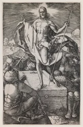 Auferstehung (aus der Serie „Die gravierte Passion“)