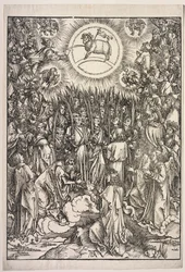 Offenbarung des Johannes: Die Anbetung des Lammes, 1511