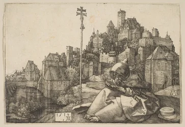 Der heilige Antonius liest, 1519
