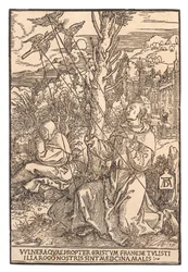 Der heilige Franziskus empfängt die Stigmata, ca. 1505