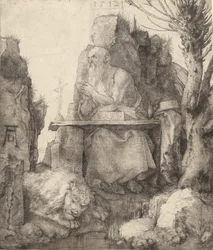 Heiliger Hieronymus bei der Weide, 1512