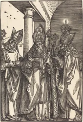 Heilige Nikolaus, Ulrich und Erasmus