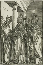 Heilige Nikolaus, Ulrich und Erasmus