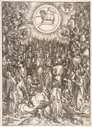 Die Anbetung des Lammes, aus der Apokalypse-Serie