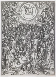 Die Anbetung des Lammes, aus der Serie „Die Apokalypse“