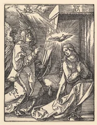Die Verkündigung, aus „Die Kleine Passion“