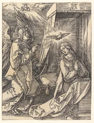 Die Verkündigung aus „Die Kleine Passion“