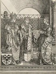 Die Verlobung von Philipp dem Schönen mit Johanna von Kastilien, 1515