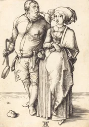 Der Koch und seine Frau, ca. 1496-1497