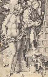Der Traum des Doktors Versuchung des Müßiggängers, 1498-1499