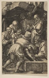 Die Grablegung, aus Die Passion, 1512