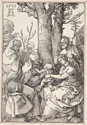 Die Heilige Familie mit Joachim und St. Anna
