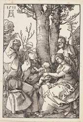 Die Heilige Familie mit Joachim und St. Anna