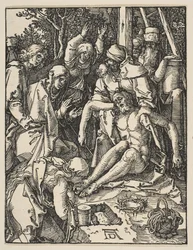 Die Beweinung, aus Die kleine Passion, ca. 1509