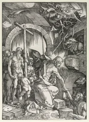 Die Große Passion: Christus steigt in die Vorhölle hinab, 1510