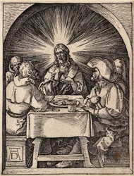 Die Kleine Passion: Christus in Emmaus