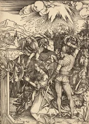 Das Martyrium der Heiligen Katharina, um 1497-1499
