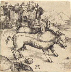 Das monströse Schwein von Landser