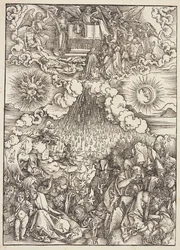 Die Öffnung des fünften und sechsten Siegels