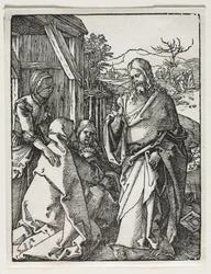 Die kleine Passion: Christus nimmt Abschied von der Jungfrau