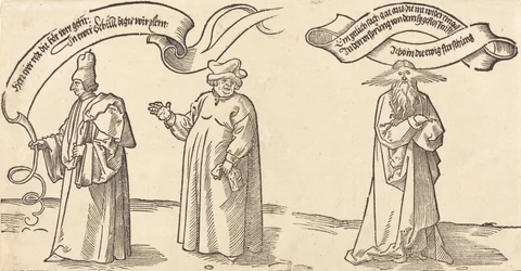 Der Lehrer, der Geistliche und die Vorsehung, wahrscheinlich 1526