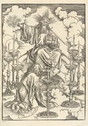 Die Vision der sieben Leuchter