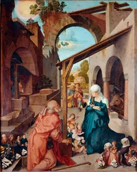 Paumgartner Altar: Geburt Christi