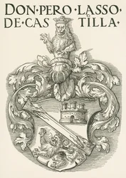 Wappen von Don Pedro Lasso de Castilla