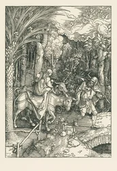 Flucht nach Ägypten, um 1504