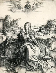 Madonna mit einer Libelle
