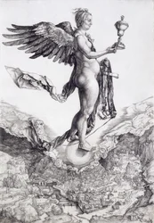 Nemesis (Das große Glück) (Gravur)