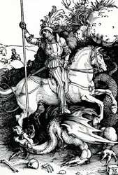 St. Georg und der Drache