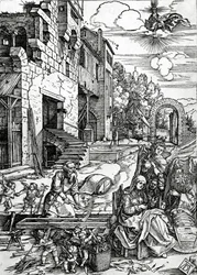 Die Rast auf der Flucht nach Ägypten, aus der Serie 