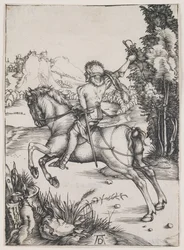Der kleine Kurier (Gravur)
