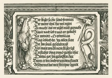 Triumphbogen für Kaiser Maximilian I.