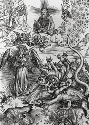 Frau der Apokalypse und siebenköpfiger Drache, Apokalypse
