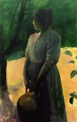 Mujer con cántaro