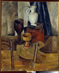 Stillleben mit Palette