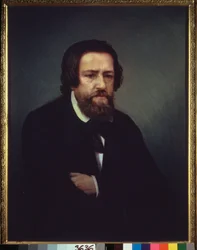 Porträt des Künstlers Alexander Iwanow