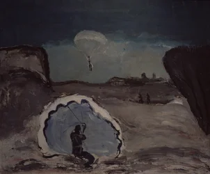 Ein Fallschirmspringer, 1932