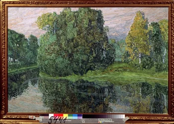 Insel. Gemälde von Alexander Jakowlewitsch Golowin (1863-1930)