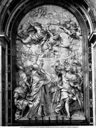 Die Begegnung zwischen Papst Leo dem Großen und Attila