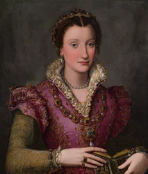 Porträt einer Dame, wahrscheinlich Camilla Martelli de’ Medici