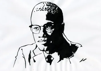 Malcolm X (1925-1965) Afroamerikanischer Aktivist